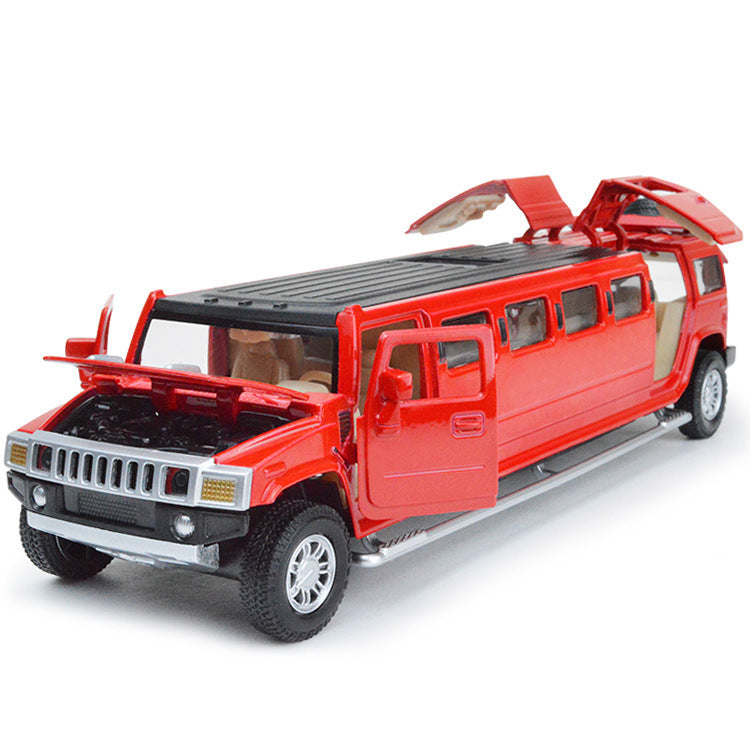 MMS 1:32 Hummer H6 extended alloy car model